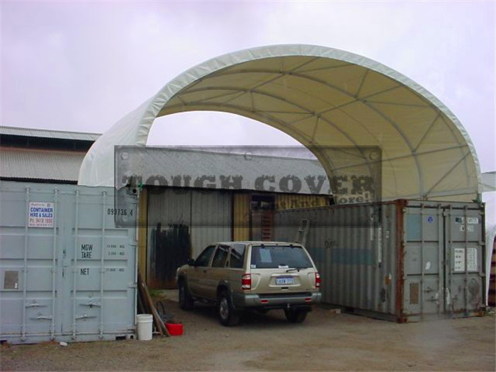 8m wide,Shipping Container Shelter,container tent,Fabric structures