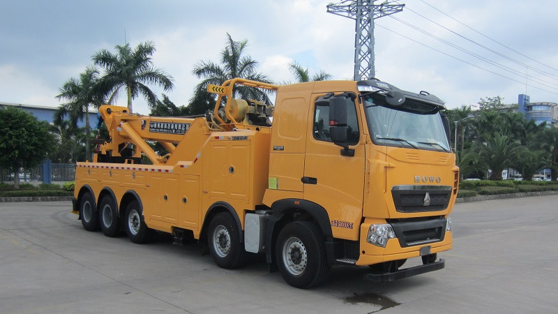 Cheap SINOTRUCK HOWO 6x4 rotator wrecker 20-50 ton Heavy Duty Tow Truck Recovery Truck for sale for sale
