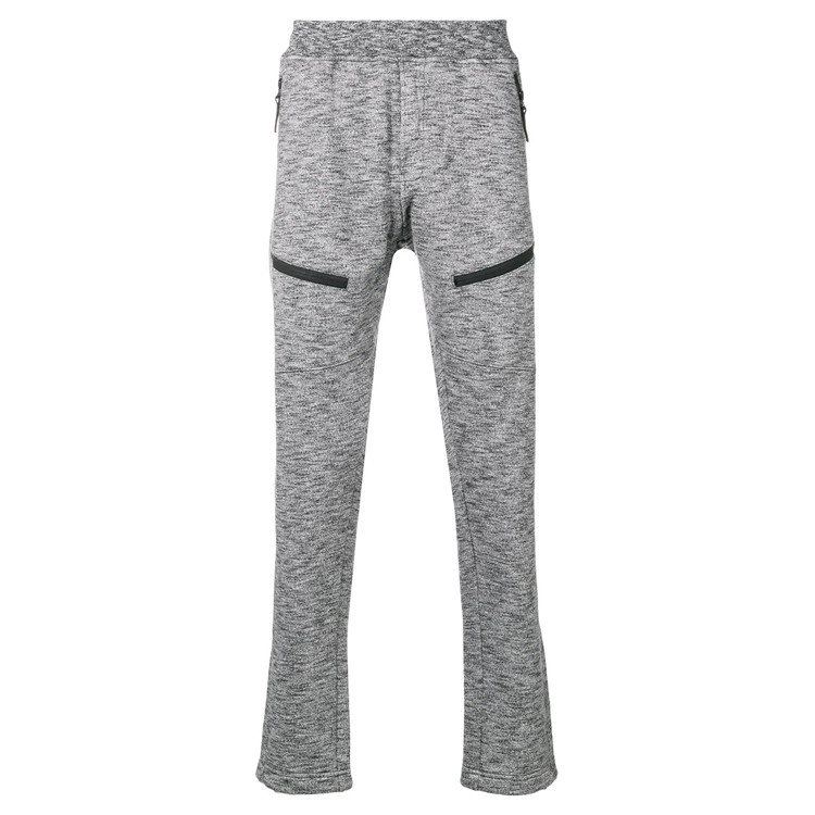 Cheap Wholesale Unisex Grey Plain Jogger Sweatpants Nylon Track Pants Men Plain Sweat Pant for sale