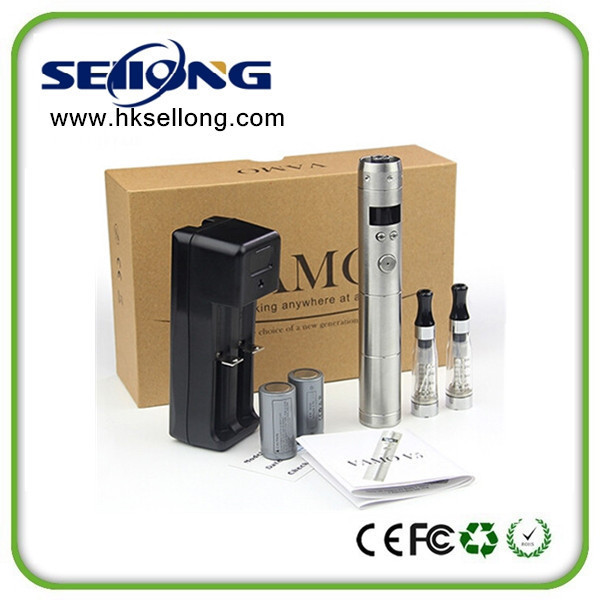 Cheap Vamo V5 Starter eGo Kit Electronic Cigarette with LCD Display Variable Voltage Battery for sale
