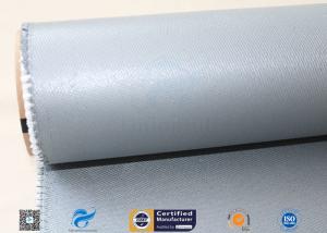 Cheap Electrical Insulation Silicone Fiberglass Fabric / Glass Fibre Cloth Fire Resistant for sale