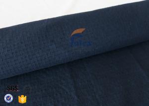 Cheap Nomex  210gsm 155cm Navy Blue Fire Retardant Kevlar Aramid Fabric for sale
