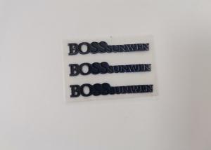 Cheap Clothing 3D Printing Labels Silicone , Heat Transfer Labels With Embossing Technics for sale