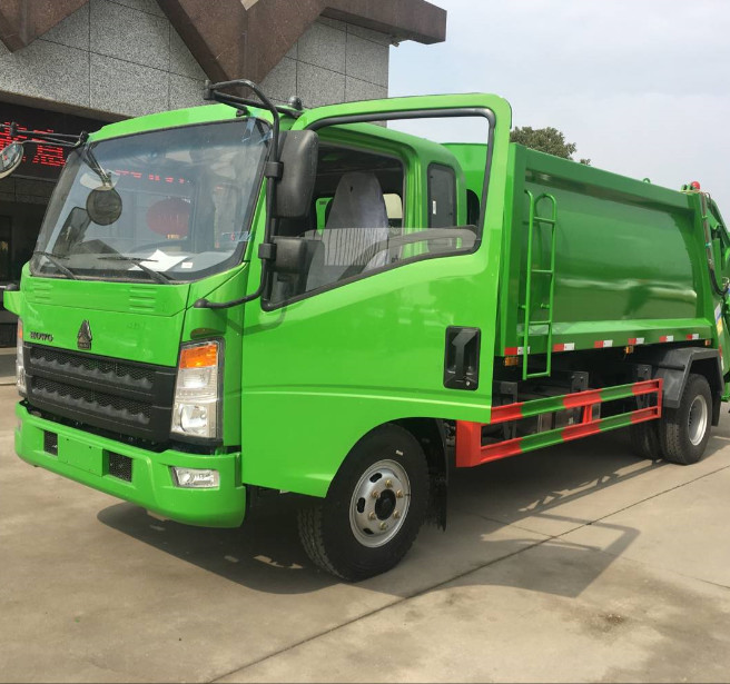 Cheap SINOTRUK HOWO 4X2 Compressed Compactor Compression Garbage Refuse Truck, Waste Transfer Truck, 12CBM for sale
