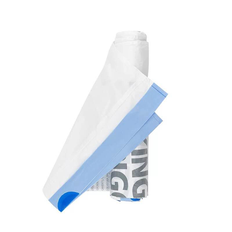 50L Drawstring Garbage Bags Biodegradable Custom Thickness For Office Dustbin