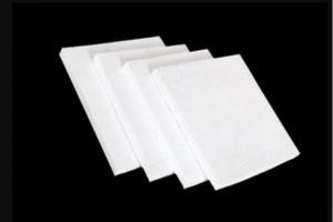 China High Temperature Ceramic Blanket Ceramic Fiber Insulation Board Pure White on sale