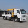 Buy cheap SINOTRUK HOWO Cargo Crane Truck 6x4 Truck Crane Price For Sale 14ton from wholesalers