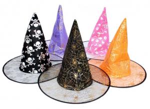 Cheap Witches hats witches caps halloween hats costume ball hats silk hats for sale