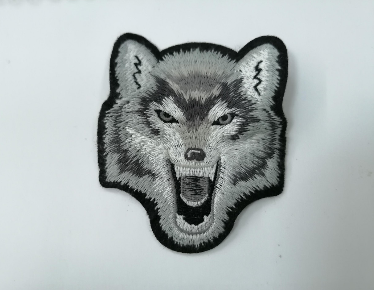 Cheap Garment Woven Embroidered Patches For Clothes Heat Transfer Labels for sale