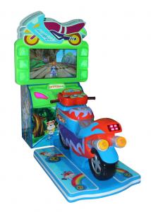 Cheap Lucky Motor Baby Racing Arcade Machine Optional Scenes With 32 Inch LCD Screen for sale