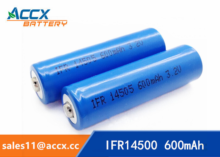 Cheap shaver battery lithium ifr14500 3.2v 600mAh AA rechargeable battery for sale