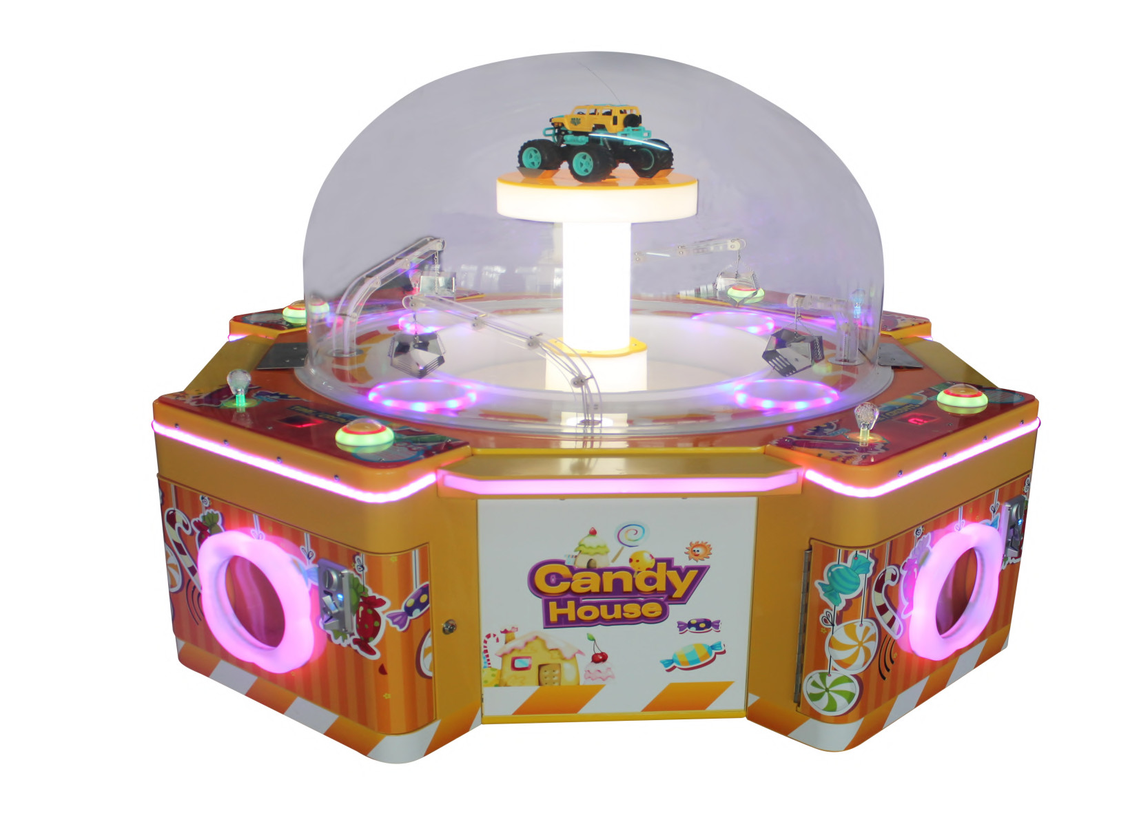 Cheap High Earning Arcade Prize Games Candy Claw Machines For Kids Grabbing for sale