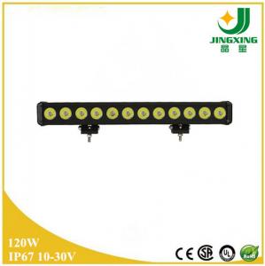 Cheap 120w led light bar single row 24v cree led light bar for offroad vehicle truck boat car for sale