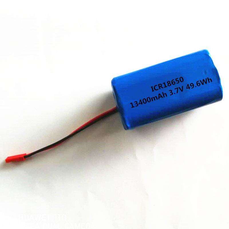 Buy cheap Lithium ion 18650 battery 13400mAh 3.7V rechargeable battery pack from wholesalers