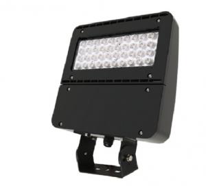 Cheap Black Commercial  LED Flood lights 100 - 277V Structural IP65 Waterproof Anti Shock for sale