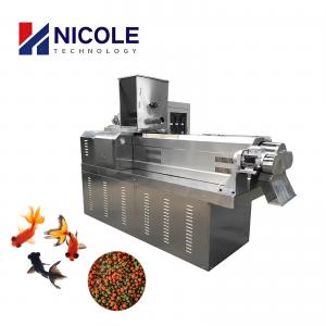 Cheap Automatic Dry Floating Fish Feed Production Line High Capacity for sale