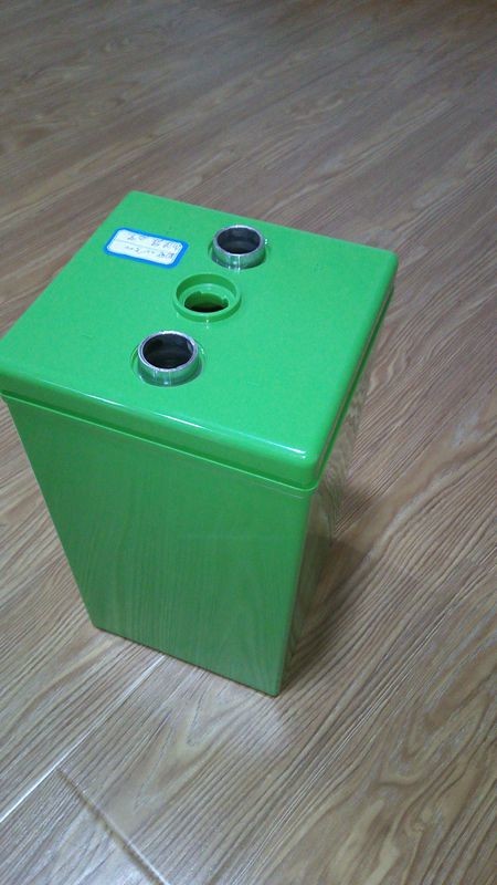 Cheap High Temperature Valve Regulated Lead Acid VRLA Battery Gel Sealed Jar with Lids Gree Color for sale