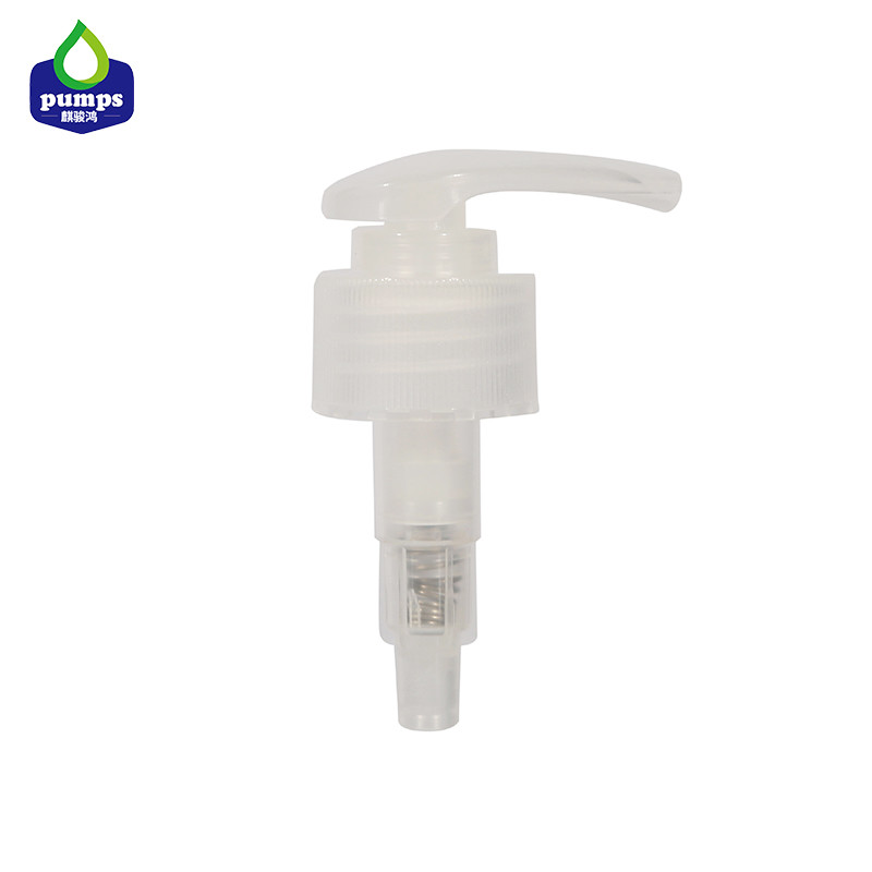 Cheap 24mm 28mm Cosmetic Lotion Pump Non Spill PP Recycling For Facial Cleanser for sale