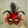 Buy cheap Halloween witch party mask party mask panda paper mask eye mask PVC woman party from wholesalers