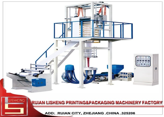 Cheap High Output Film Blowing Machine For LDPE / HDPE , film extrusion machine for sale