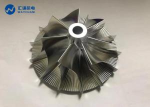 Cheap 7075 Aluminum CNC Precision Components Wheel Rotor Impeller Customized Sizes for sale