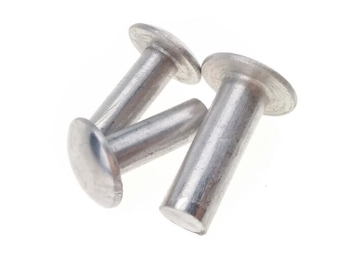 Cheap M2 - M12 Carbon Steel Round Head Solid Rivets for Heavy Load DIN660 for sale
