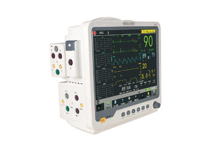 Cheap Multi Channel Plug In Vital Signs Patient Monitor 15'' TFT LCD Spo2 Patient Monitor for sale