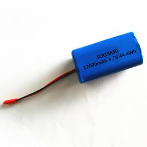 Cheap Li ion 18650 battery 3.7V 12000mAh battery pack for led lights for sale