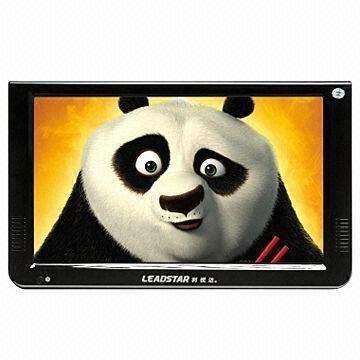 Cheap 10-inch 1080p Portable Multimedia TV with VGA/AV/USB/SD/HDMI, Supports RMVB Video Files for sale