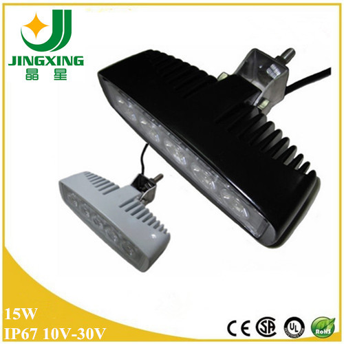 Cheap Mini  Waterproof IP67 12V 15W Epistar LED Work Light Bar For Trucks Car JX6608-15W for sale