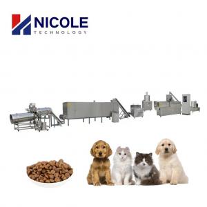 Cheap Automatic Dog Electricity Pet Food Production Line Abb Motor for sale