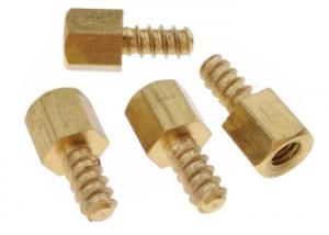 Cheap Natural Finish M3 Male Female Hex Spacers For PCB Self Tapping Threads for sale