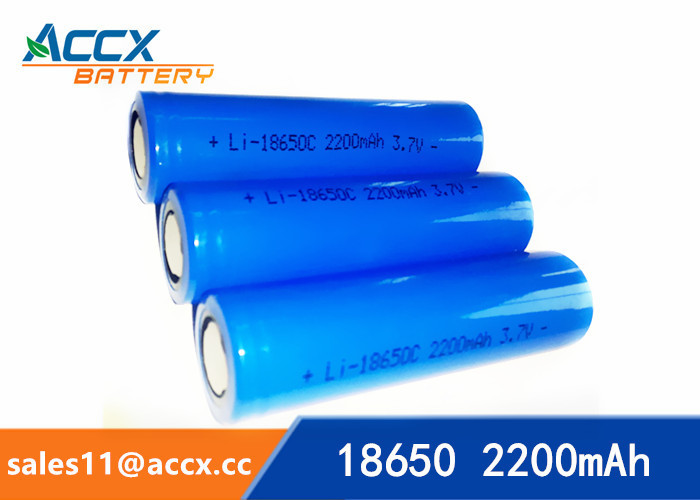 miner lamp battery rechargeable 18650 2200mAh 3.7V cell battery UN38.3, MSDS
