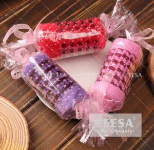 Cheap 100% Cotton Festival Wed Present Souvenirs Candy Wedding Gift Favors Towel for sale