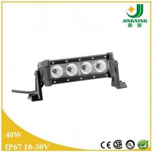 Cheap 12v 11 inch IP68 cree offroad LED light bar 40W single row led light bar for sale