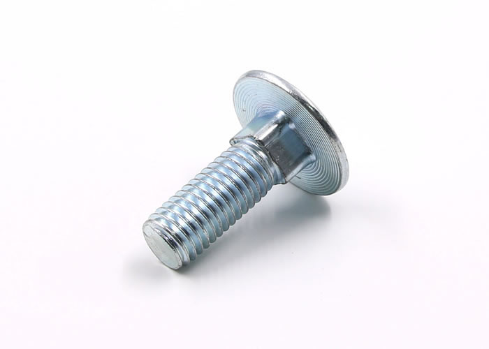 Mushroom Head Grade 4.8 Galvanized Carriage Bolts Fully Threaded With Square Neck