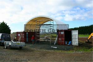 Cheap 8m wide,Shipping Container Shelter,container tent,Fabric structures for sale