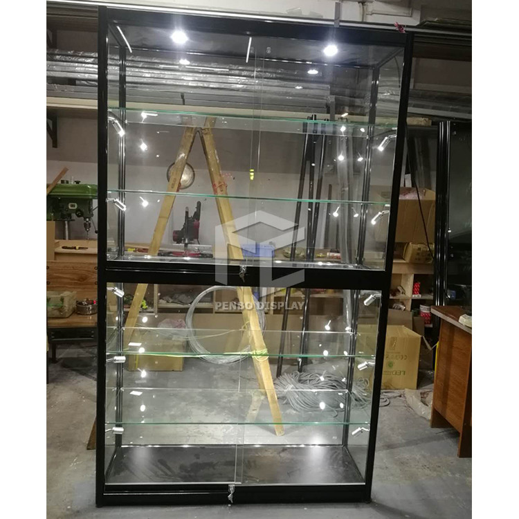 Cheap 1200mm Glass Display Showcase Cabinet for sale