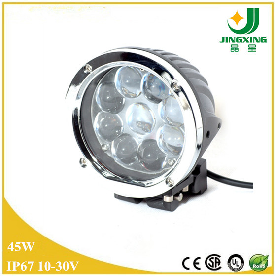 Cheap Car accessories 3825lm 45W CREE Off Road LED WORK LIGHT for truck tractor SUV AUV for sale
