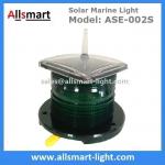 2-3NM 15LED Flash Solar Marine Aquaculture Lights With Spike Drive Bird Needle