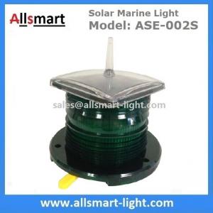 Cheap 2-3NM 15LED Flash Solar Marine Aquaculture Lights With Spike Drive Bird Needle Sea Signal Solar Buoy Security Lamp for sale
