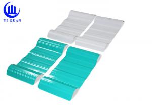 China Heat Insulation Upvc Corrugated Sheets And Glass Fiber Reinforced Roof Panel on sale