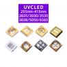 Buy cheap Sterilization UVC LED Chip 265nm 280nm 310nm 275nm Deep High Flux from wholesalers