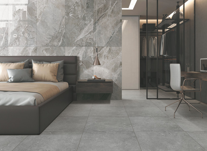 Cheap Breccia Stone Italy Marble Look Porcelain Tile With Polished / Matte Surface for sale