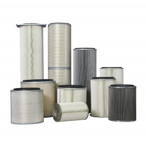 Cheap HV Material Synthetic Filter Cartridge Element For Dust Collector for sale