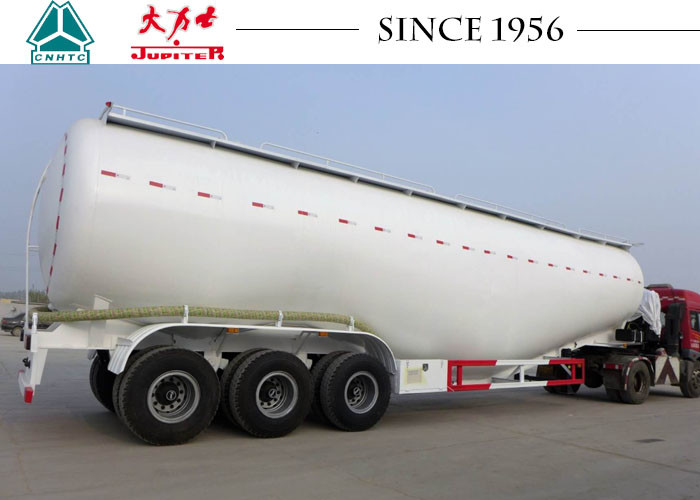 Cheap Heavy Duty Dry Bulk Cement Trailers V Shape 80 Tons Payload For Carrying Coal Ash for sale
