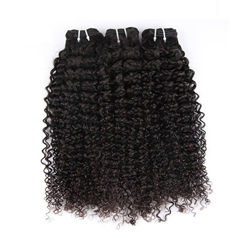 Cheap Natural Color Peruvian Body Wave Hair Bundles Curly Dancing And Soft 10" To 30" Stock for sale