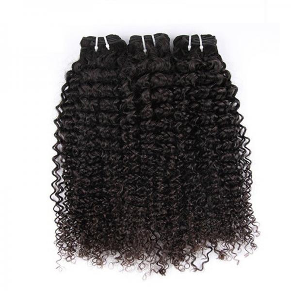 Quality Natural Color Peruvian Body Wave Hair Bundles Curly Dancing And Soft 10" To 30" Stock wholesale
