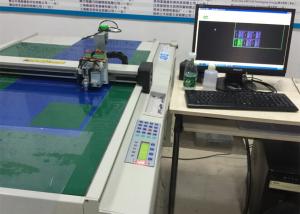 China Self Adhesive Vinyls Flatbed Cutter Kiss Cut CNC Plotter Machine on sale