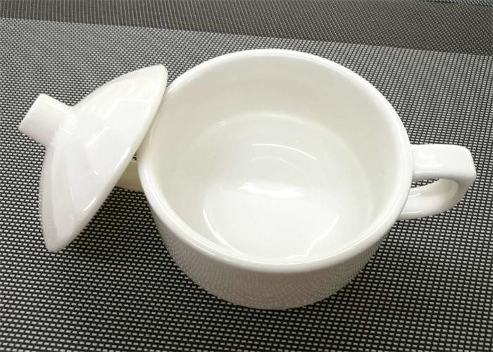 Cheap 4''  White Stackable Porcelain Soup Bowl Porcelain China Dinnerware Sets Weight 259g for sale